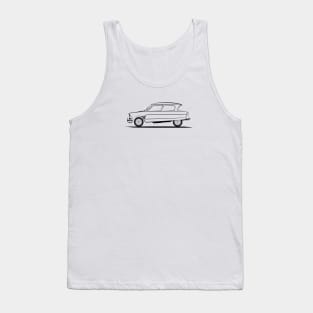 Citroen Ami 6, Ami 8 Black Tank Top